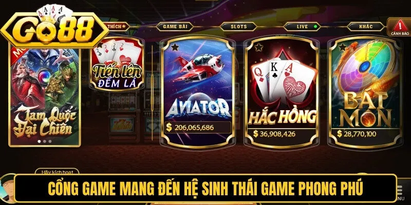 Go88 – Nhận Code Tân Thủ| Trải Nghiệm Game Đỉnh Mỗi Ngày 8 Sunwin Cổng game mang đến hệ sinh thái game phong phú, không gây cảm giác nhàm chán