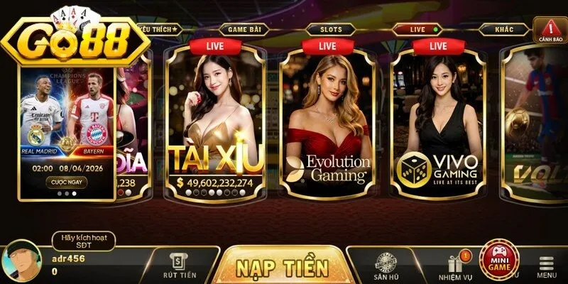 Khám phá đôi nét thông tin về tài xỉu Go88